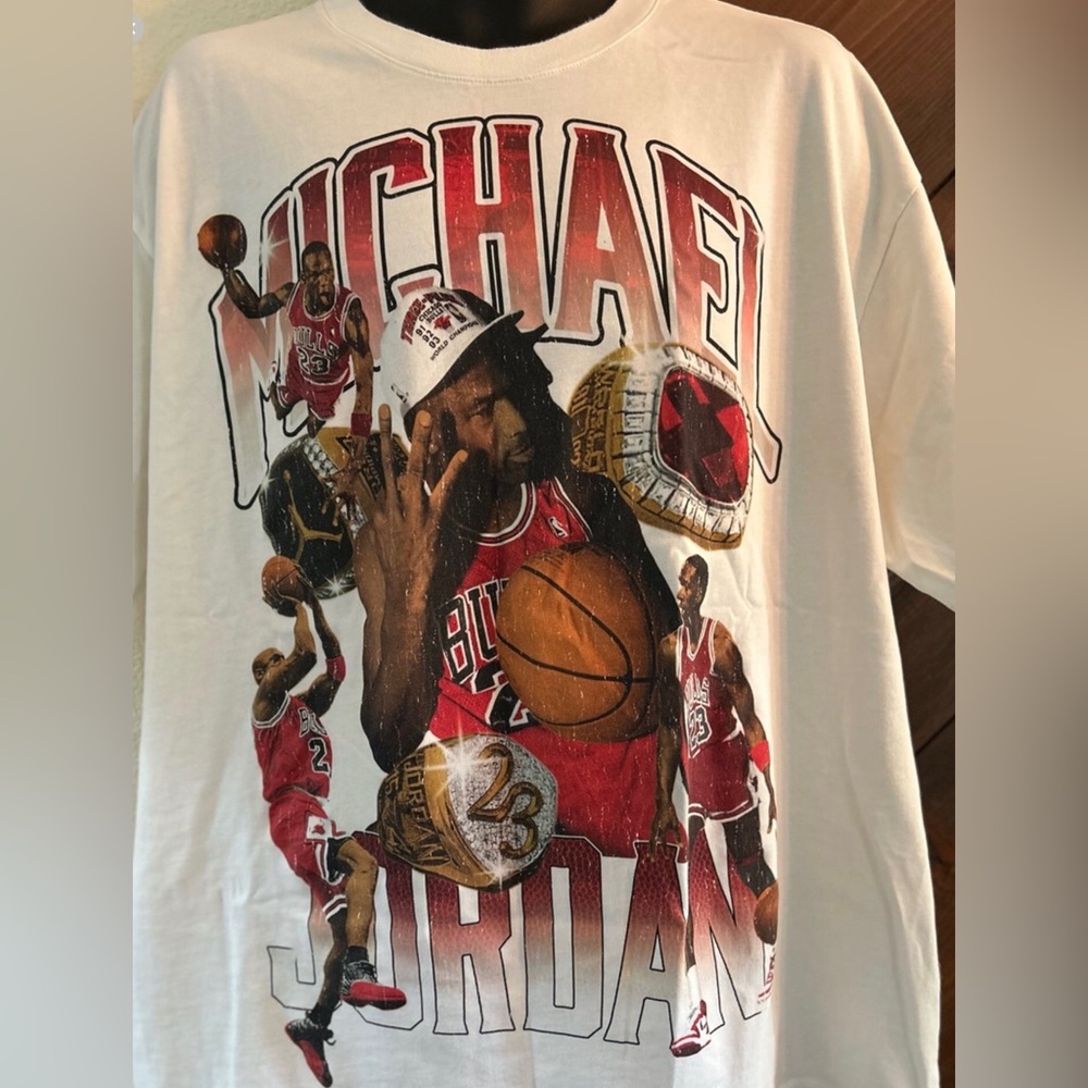 Michael Jordan 3 Peat Men’s Nike Tee Size XL